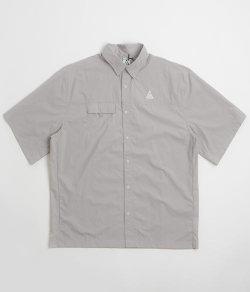 Nike ACG Orb Weaver Short Sleeve Shirt - College Grey / Football Grey / Summit White