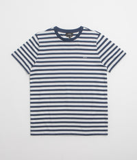 A.P.C. Embroidered Striped T-Shirt in Dark Navy thumbnail