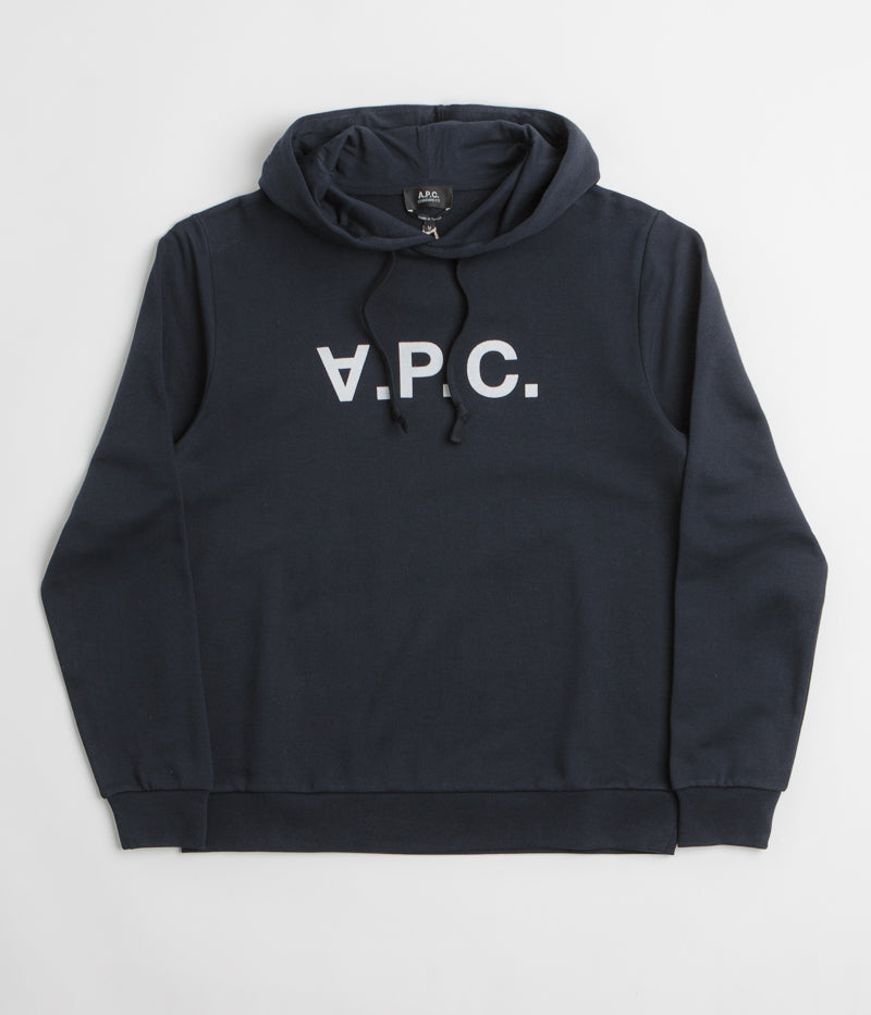 Grand VPC Hoodie Dark Navy Ecru - Main Image