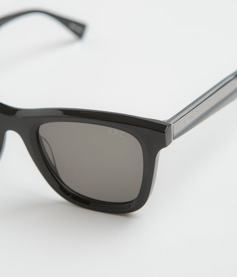 A.P.C. John Sunglasses in Black