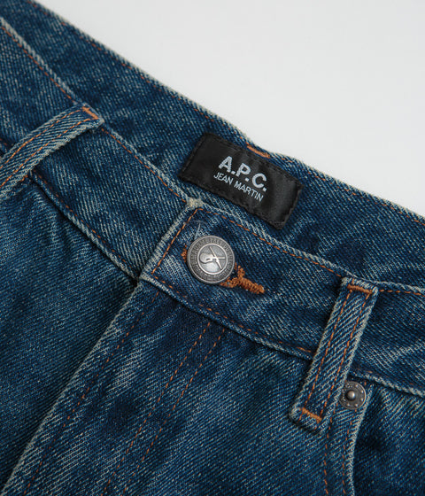 A.P.C. Martin Jeans in Washed Indigo