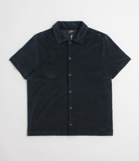A.P.C. Nicolo Short Sleeve Shirt in Dark Navy thumbnail