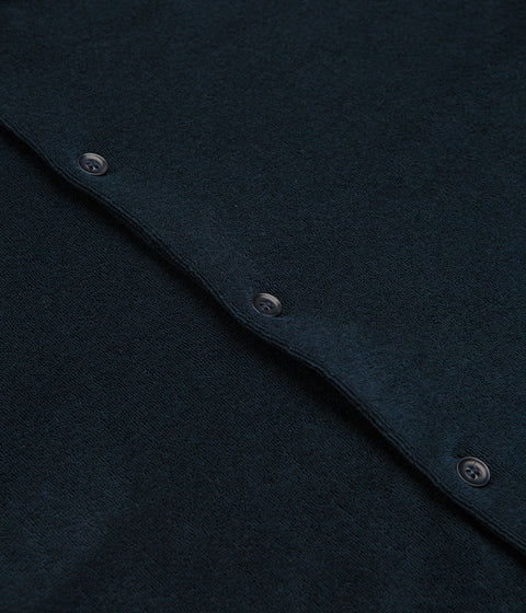 A.P.C. Nicolo Short Sleeve Shirt in Dark Navy