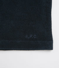 A.P.C. Nicolo Short Sleeve Shirt in Dark Navy thumbnail