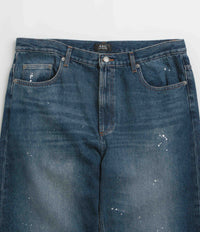 A.P.C. Relaxed H Jeans in Washed Indigo thumbnail