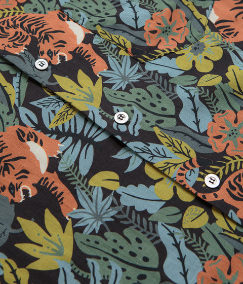 A.P.C. Roy Short Sleeve Shirt in Multicolour