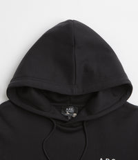 A.P.C. Rue Madame Hoodie in Black and White thumbnail