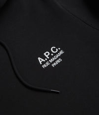 A.P.C. Rue Madame Hoodie in Black and White thumbnail
