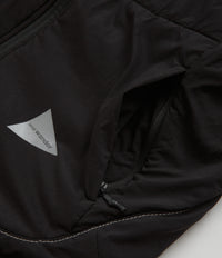 and wander Alpha Air Hoodie in Black thumbnail