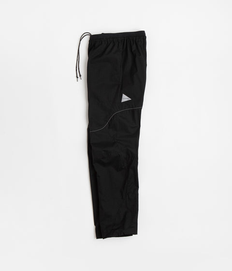 and wander Breath Rip Light Pants in Black