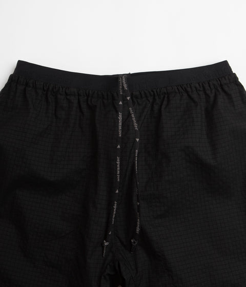 and wander Breath Rip Light Pants in Black