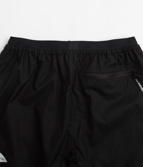and wander Breath Rip Light Pants in Black