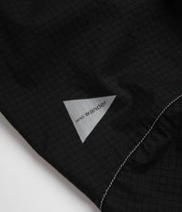 and wander Breath Rip Light Pants in Black thumbnail