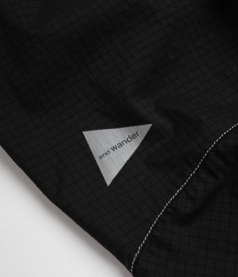 and wander Breath Rip Light Pants in Black