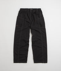 and wander Crinkled Nylon Pants in Black thumbnail