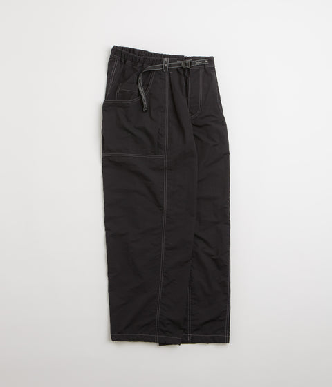 and wander Crinkled Nylon Pants in Black