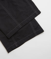 and wander Crinkled Nylon Pants in Black thumbnail