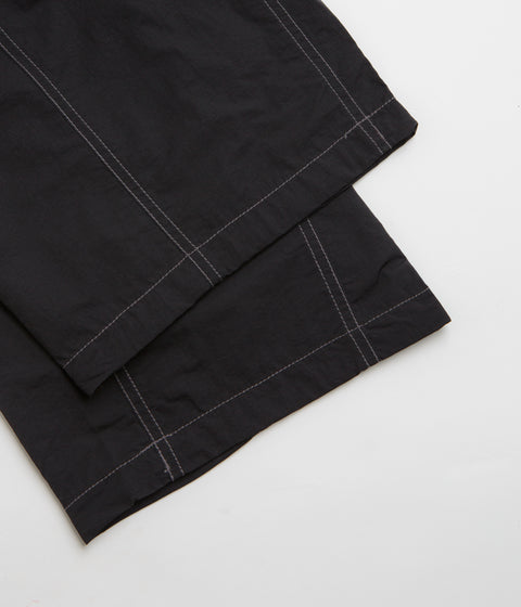 and wander Crinkled Nylon Pants in Black