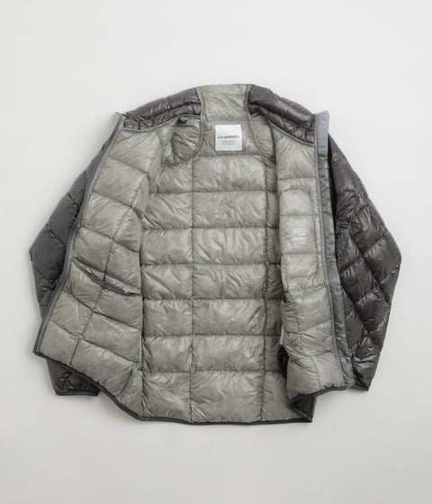 and wander Diamond Stitch Down Jacket in Grey