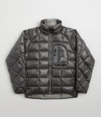 and wander Diamond Stitch Down Jacket in Grey thumbnail