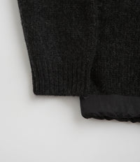 and wander Lopi Knit Sweatshirt - Black thumbnail