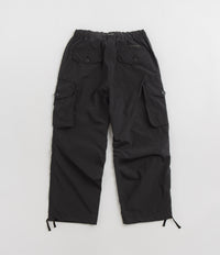 and wander Oversized Cargo Pants - Black thumbnail