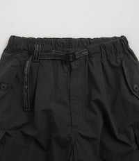 and wander Oversized Cargo Pants - Black thumbnail