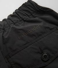 and wander Oversized Cargo Pants in Black thumbnail