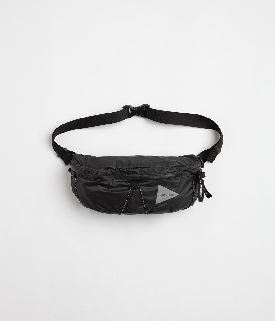 and wander 　and wander sil waist bag 5745975214_022] and wander Sil Waist Bag (Charcoal) – The