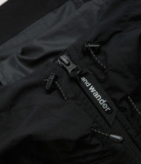 and wander Stretch Shell Jacket in Black thumbnail