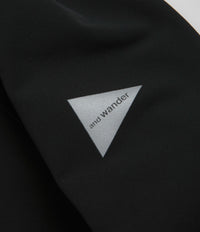 and wander Stretch Shell Jacket in Black thumbnail