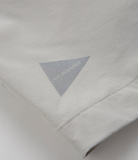 and wander Trek Shorts in Light Grey thumbnail