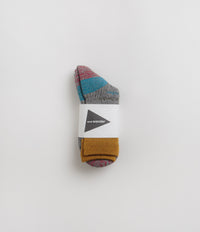 and wander Wool Socks in Light Grey thumbnail