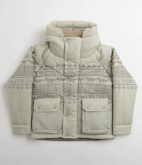 and wander x Maison Kitsune Nordic Border Insulation Jacket in Light Beige thumbnail