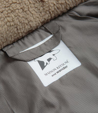 and wander x Maison Kitsune Nordic Border Insulation Jacket in Light Beige thumbnail