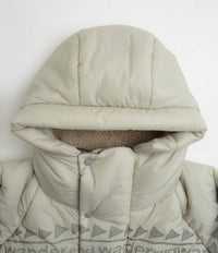 and wander x Maison Kitsune Nordic Border Insulation Jacket in Light Beige thumbnail