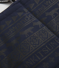 and wander x Maison Kitsune Sacoche in Navy thumbnail