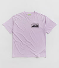 Aries Sunbleached Temple T-Shirt - Purple thumbnail