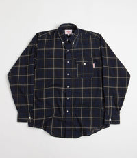 Battenwear BD Scout Shirt in Navy Plaid thumbnail