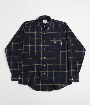 Battenwear BD Scout Shirt - Navy Plaid