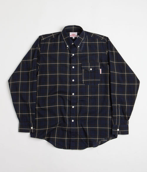 Battenwear BD Scout Shirt - Navy Plaid