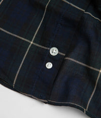 Battenwear BD Scout Shirt in Navy Plaid thumbnail