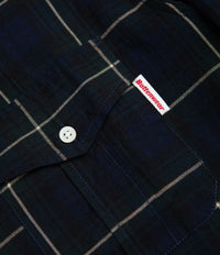 Battenwear BD Scout Shirt in Navy Plaid thumbnail