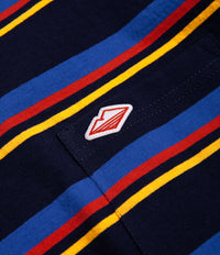 Battenwear Pocket Rugby T-Shirt in Multi Stripe thumbnail