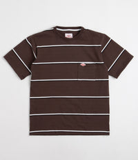 Battenwear Pocket Rugby T-Shirt in Olive Stripe thumbnail