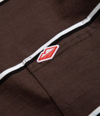 Battenwear Pocket Rugby T-Shirt - Olive Stripe thumbnail