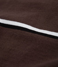 Battenwear Pocket Rugby T-Shirt in Olive Stripe thumbnail