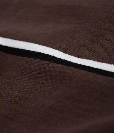 Battenwear Pocket Rugby T-Shirt in Olive Stripe