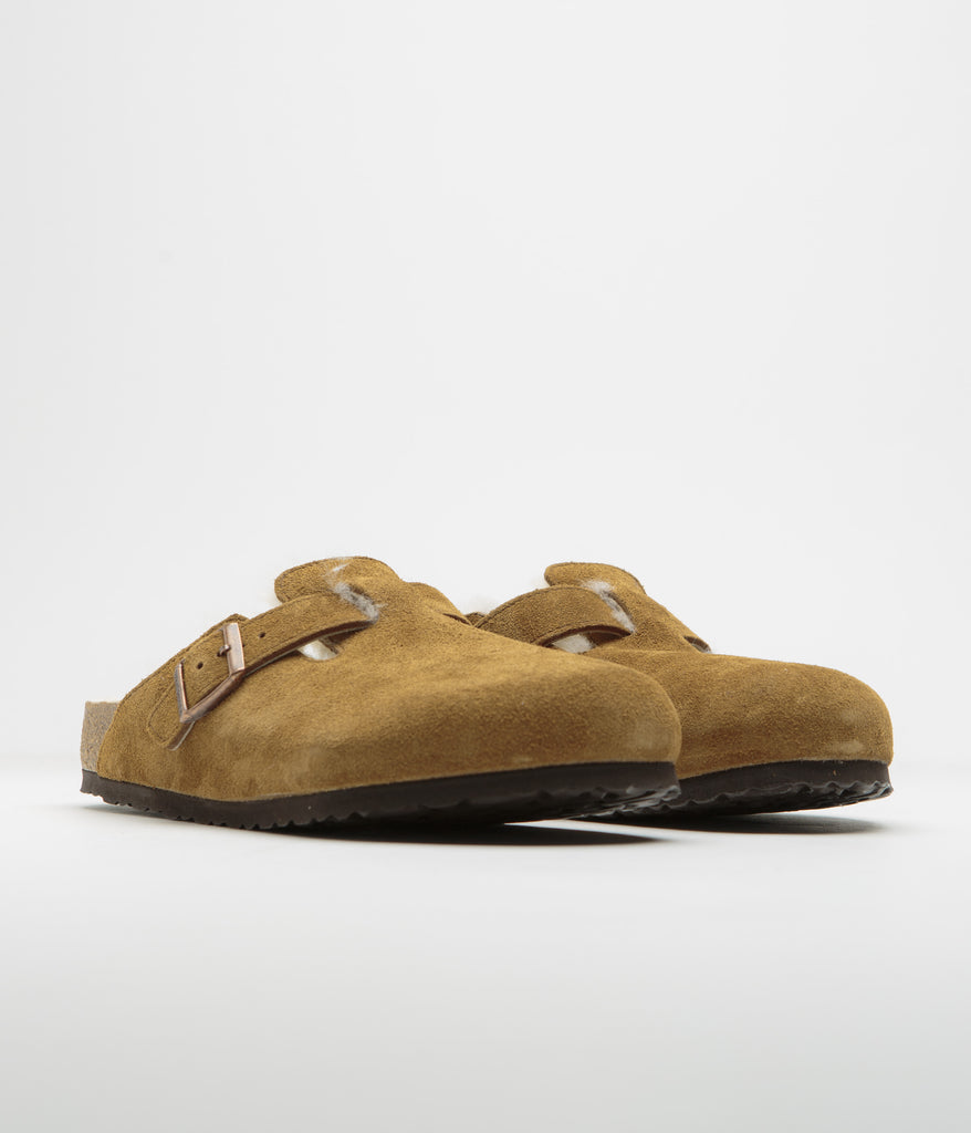 Birkenstock Boston Shearling Sandals Mink Always in Colour