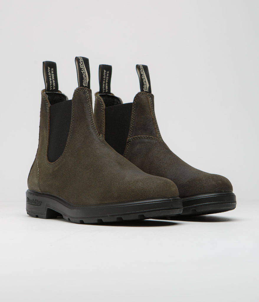 Blundstone Original 1615 Shoes Dark Olive Always in Colour